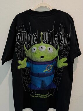 Disney Pixar Toy Story The Claw Black T-Shirt Vintage Style Shirt NWOT
